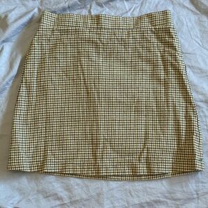 American eagle plaid mini skirt